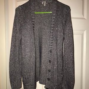 Maurice’s silver sparkle cardigan